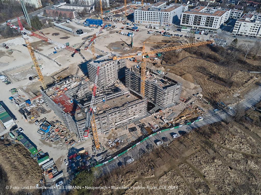 09.03.2022 - Baustelle PANDIONVERDE in Neuperlach 